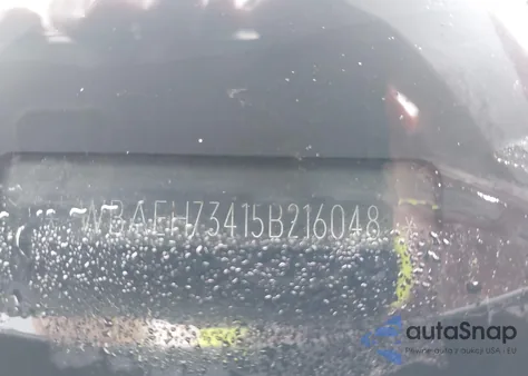 2005 BMW 645Ci z USA, uszkodzony, nr VIN WBAEH73415B216048